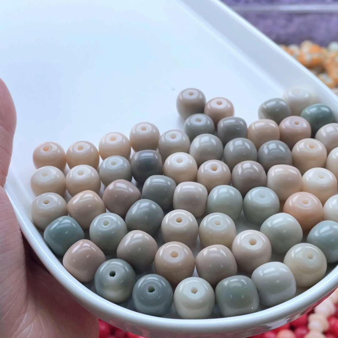 白玉菩提吊坠a/12mm/50k