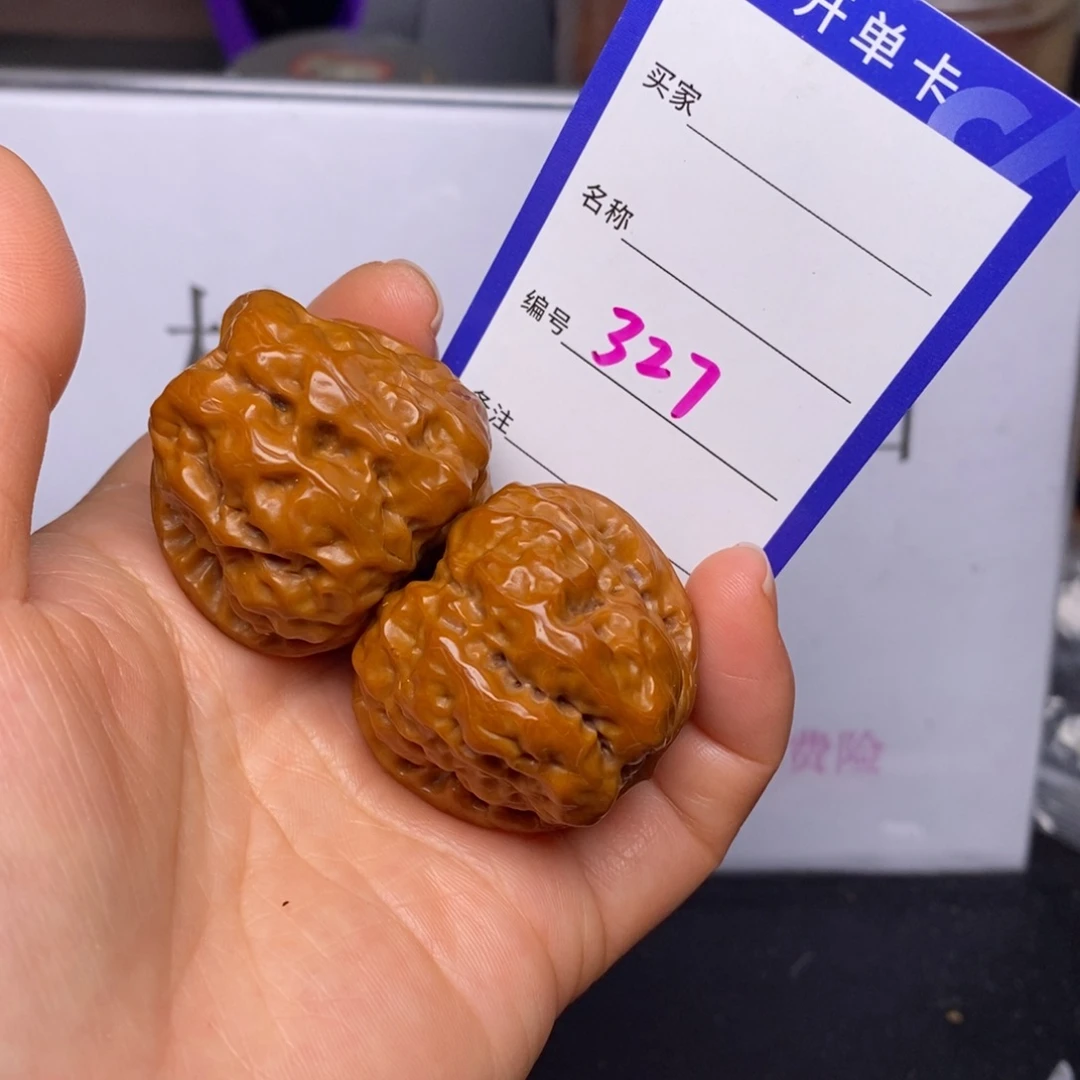 文玩核桃把件327/37蛤蟆头