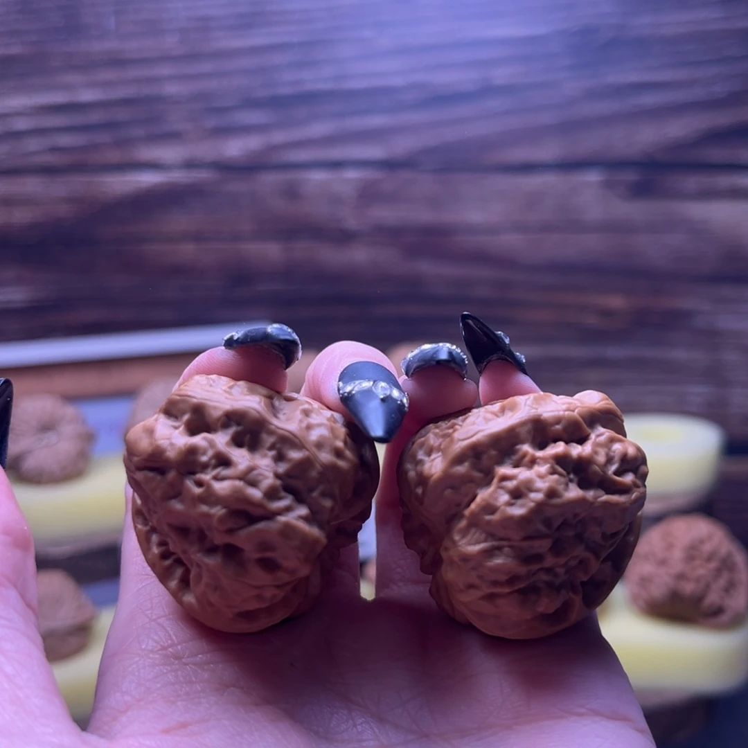 择***身吊坠文玩核桃蛤蟆头闪51