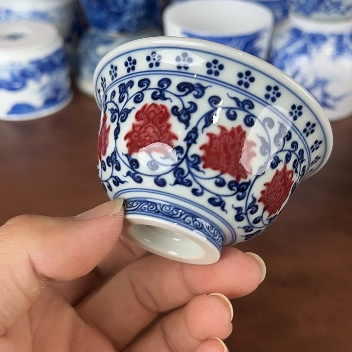 旋***活瓷片景德镇全手工手绘陶瓷