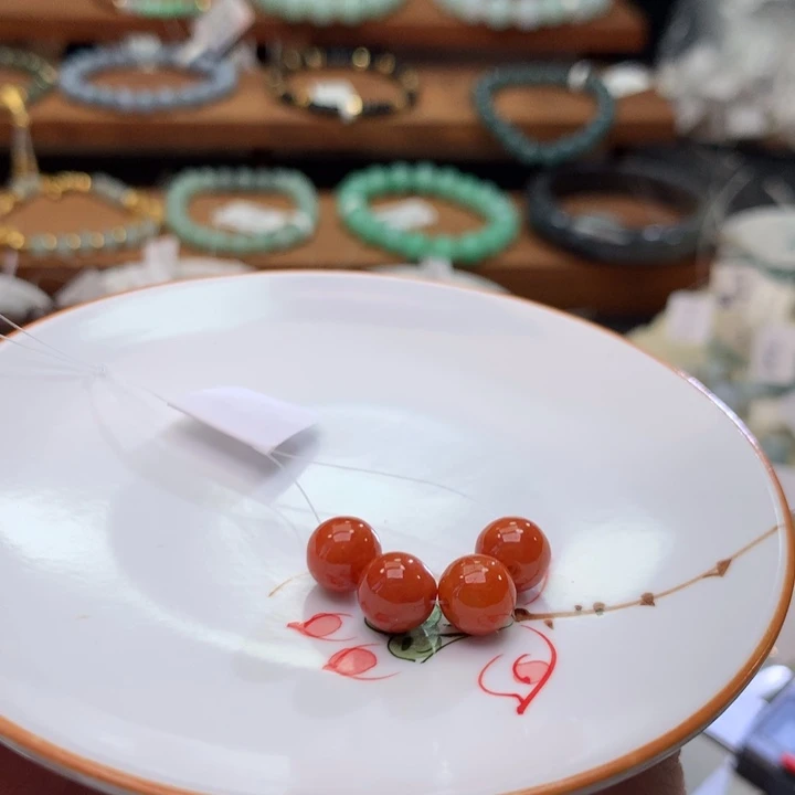 翡翠未镶嵌手链翡翠d20卡7.7