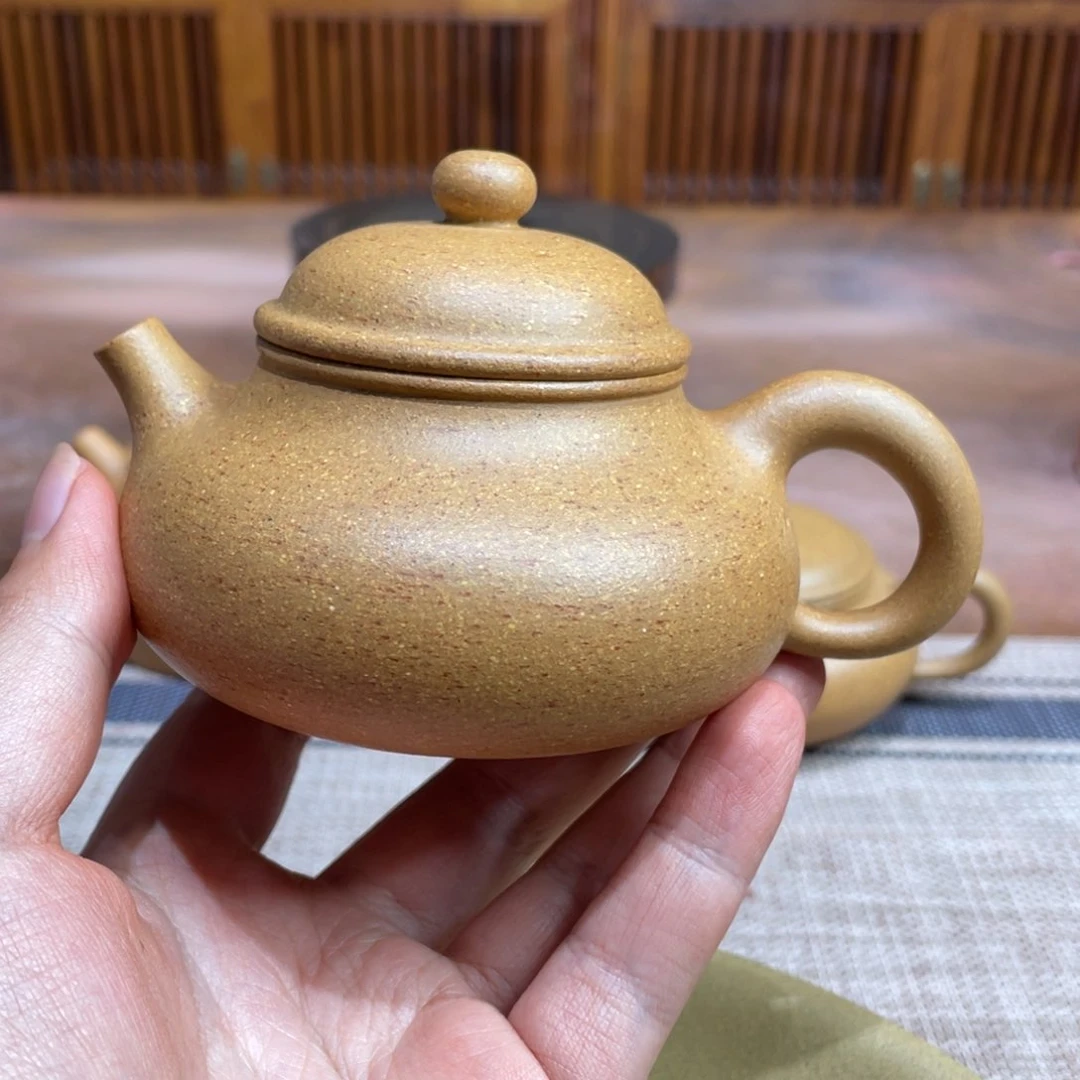 紫砂茶壶非**鼠宜兴紫砂原矿紫砂壶