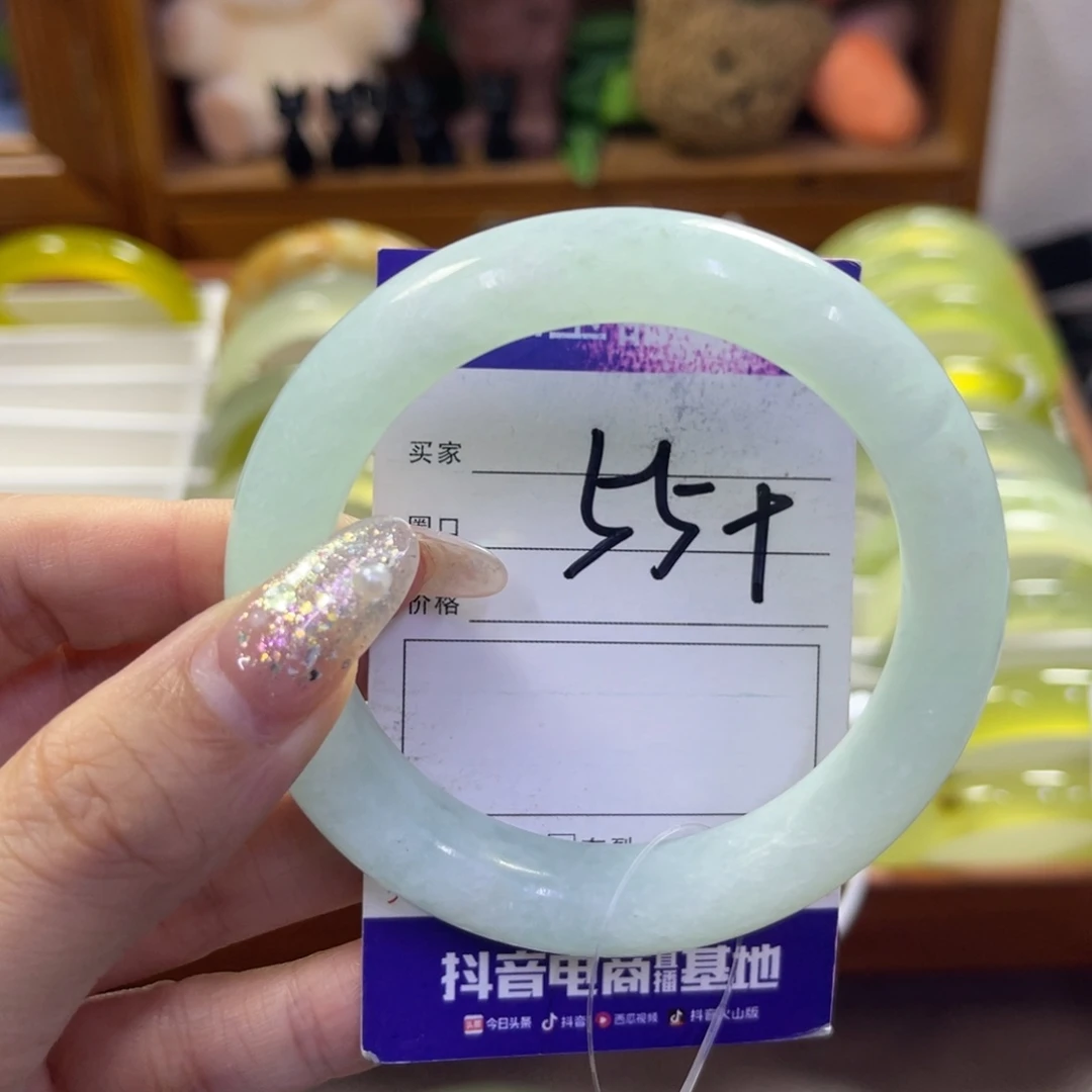 蛇纹石玉未镶嵌手镯57