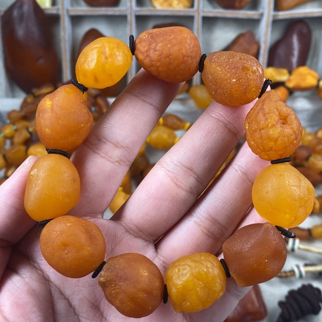 琥珀未镶嵌珠宝奇石