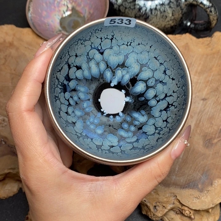 茶盏建窑建盏主人杯533