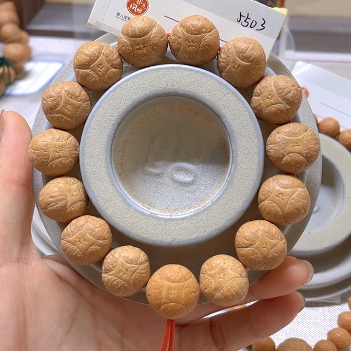 手串凤眼菩提18麒麟手串，86@5503