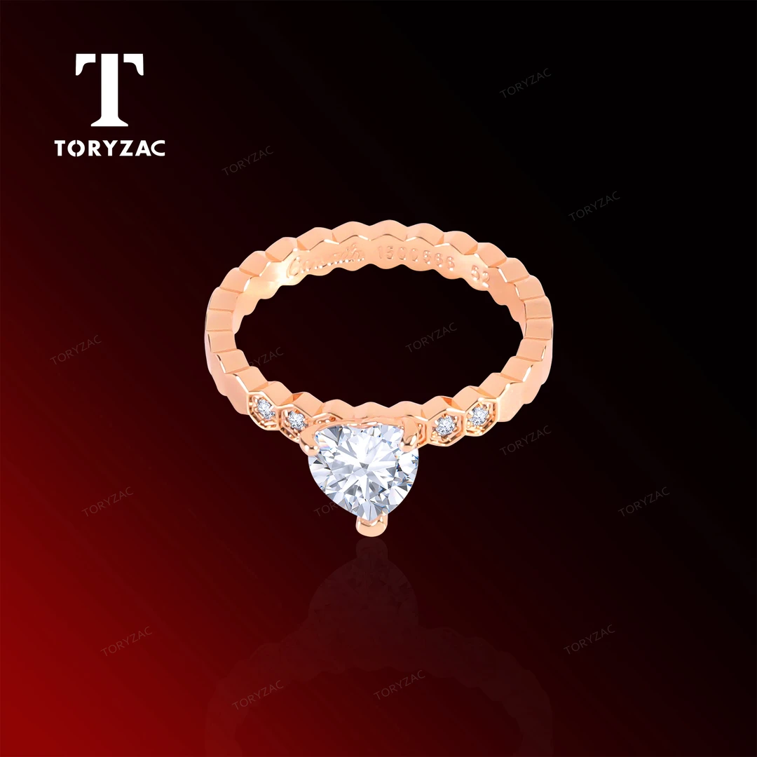 镀k金 CNC精工 蜂巢单钻款（Bee my love）戒指 0661