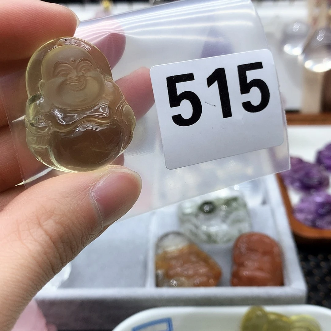 水晶颈饰未镶嵌挂件