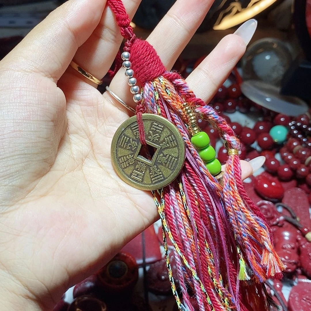 天然辰砂朱砂吊坠