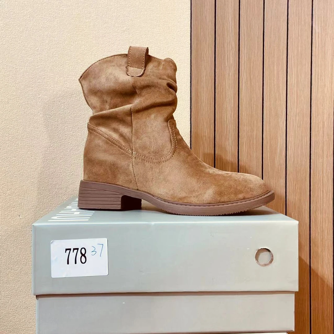 【清仓】2025小个子厚底平增高百搭女鞋778