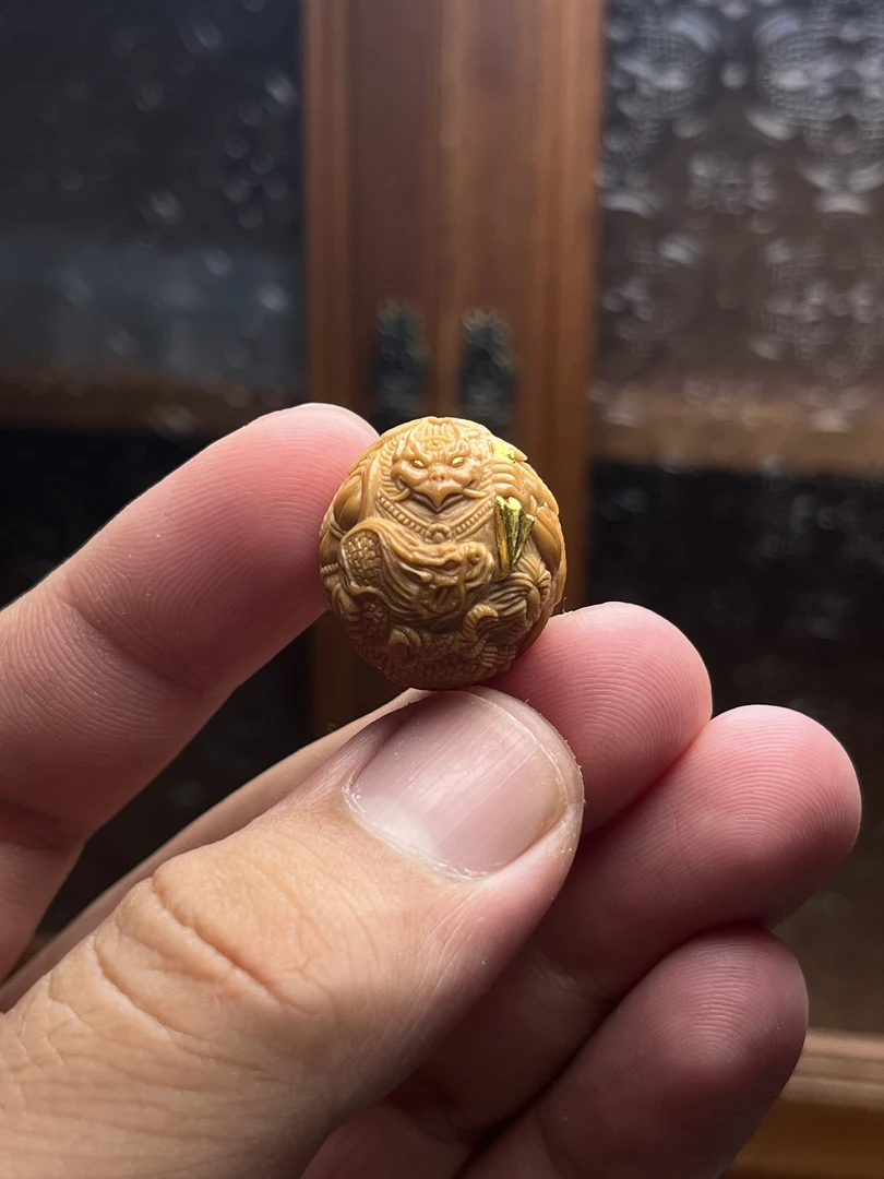 猴头单籽配饰大鹏鸟