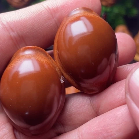 橄榄核手串/手链元宝富甲手球一对3.1左右