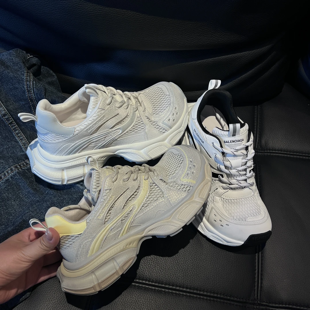 韩版芒果泡芙鞋.25年厚底潮流小众设计师新款慵懒运动风