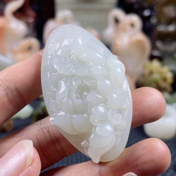 和田玉颈饰未镶嵌我*你