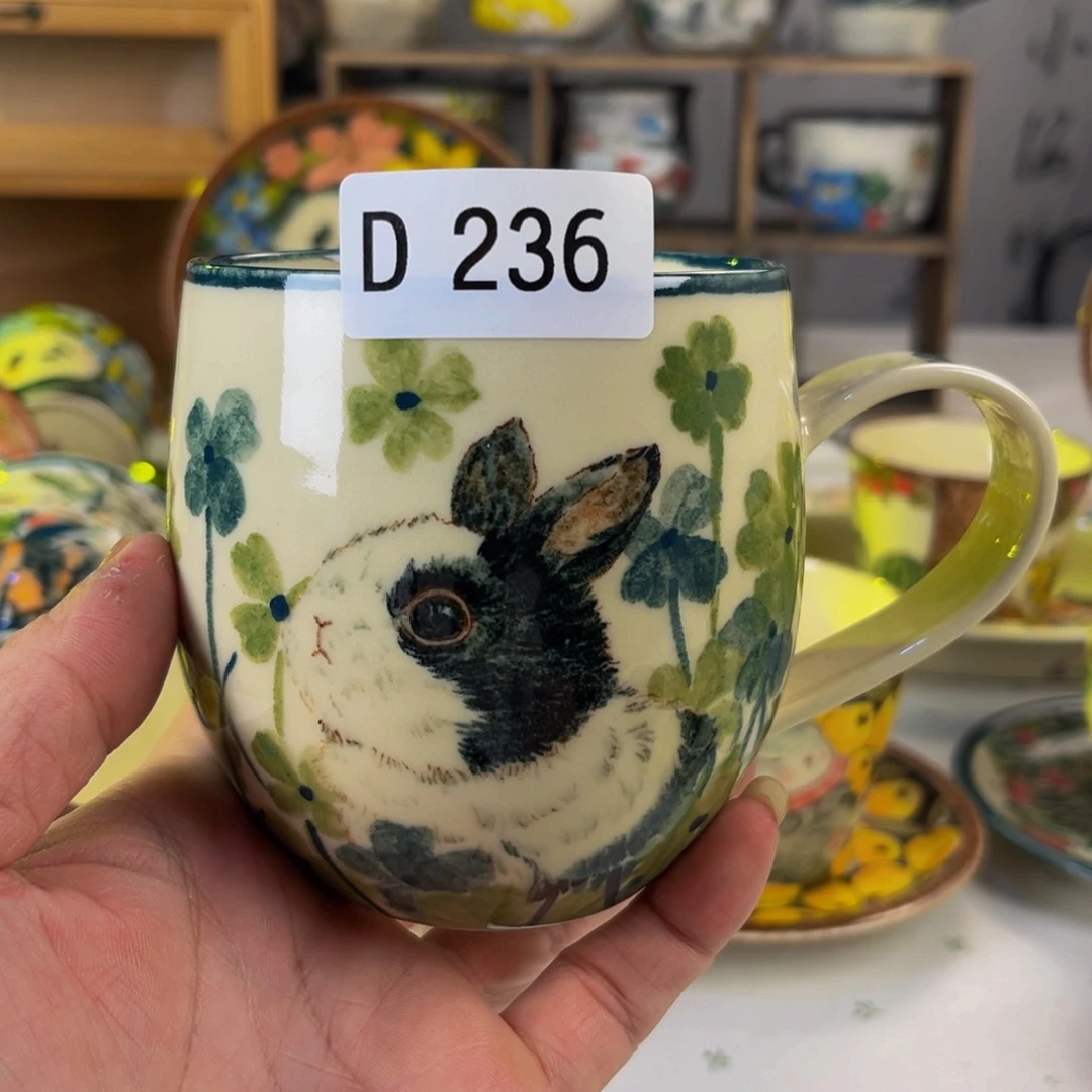 【闪购商品】摆件桃园山房釉下五彩