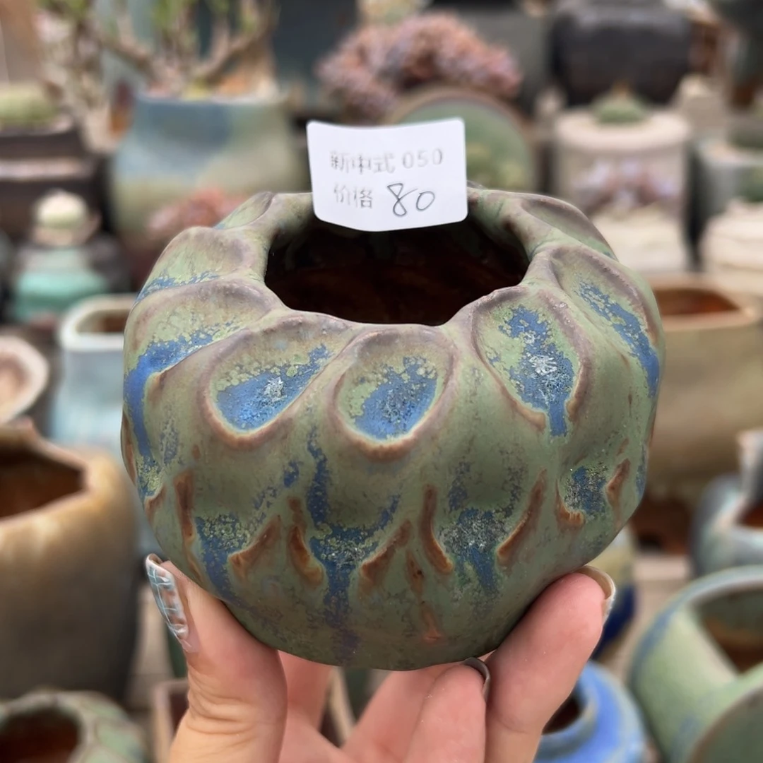 紫砂花盆1987盆新中式050