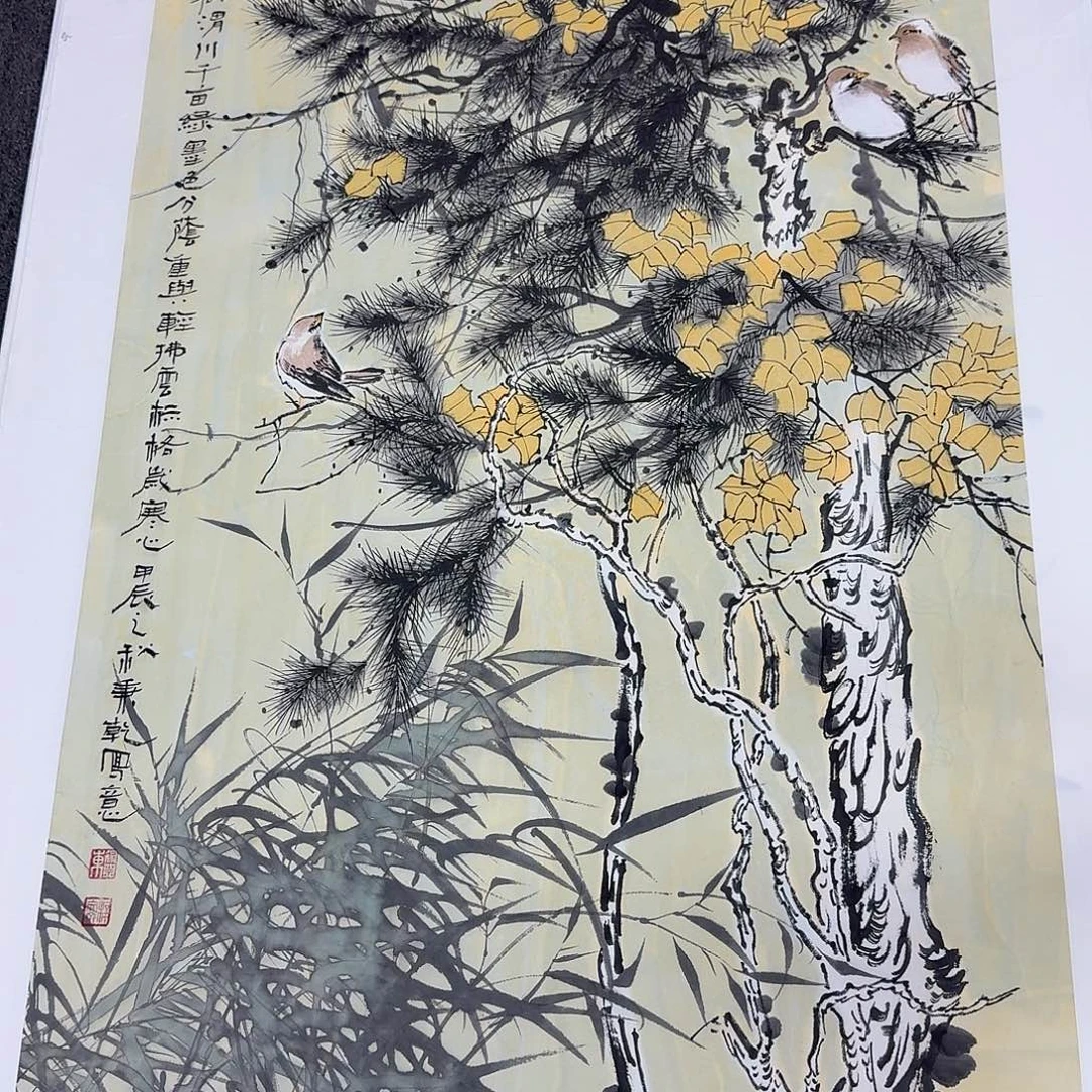 国画多次参加全国及