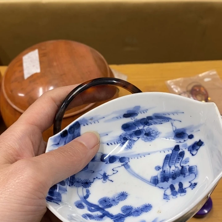 瓷片中古工艺品一件