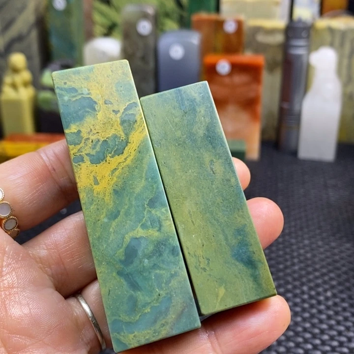 云南石鼠*青田石印章石