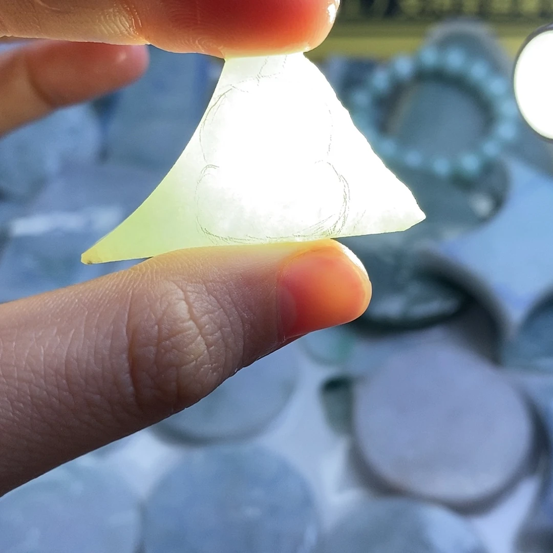 翡翠裸石纯天然翡翠