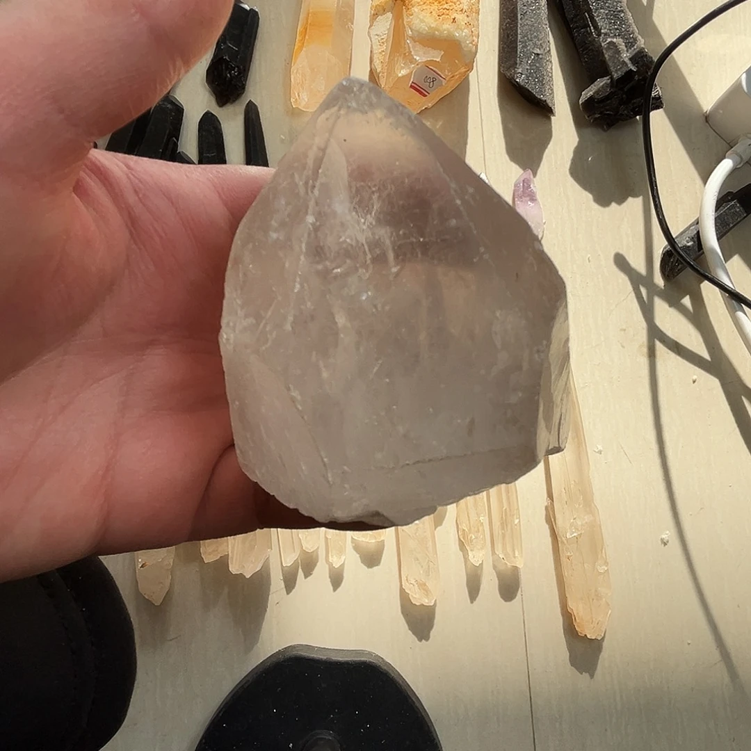 水晶未镶嵌珠宝半成品巴基斯坦喜玛