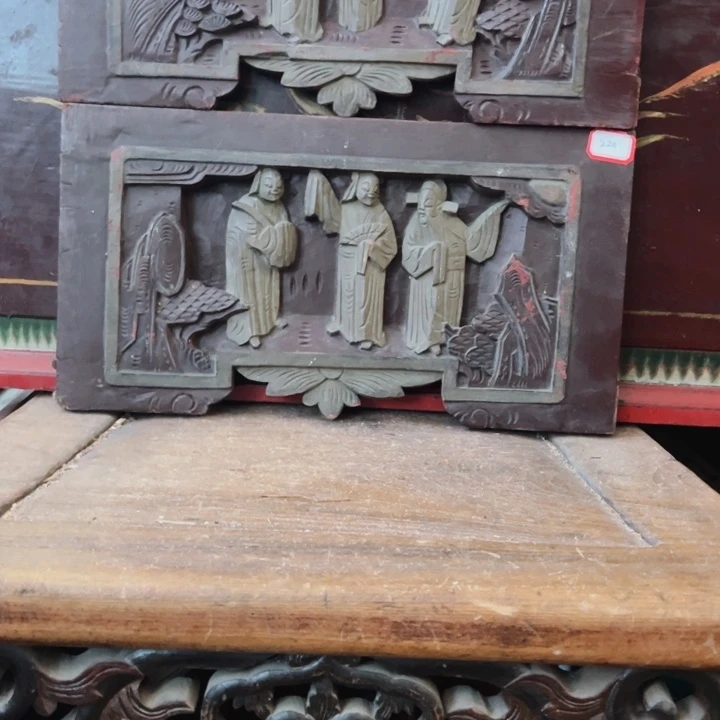 香榧木潮**苑木雕工艺品木雕作品