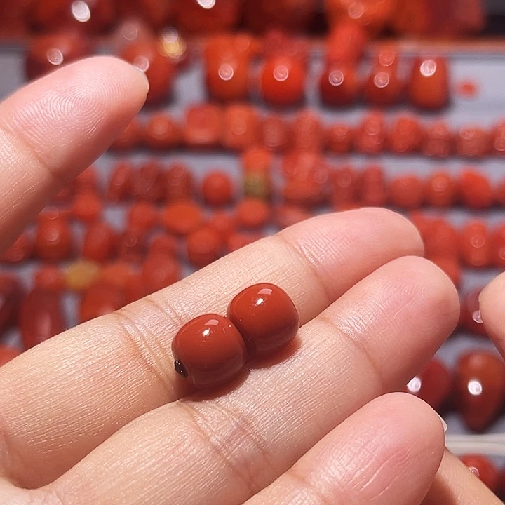 小***总南红玛瑙未镶嵌配饰老型9mm