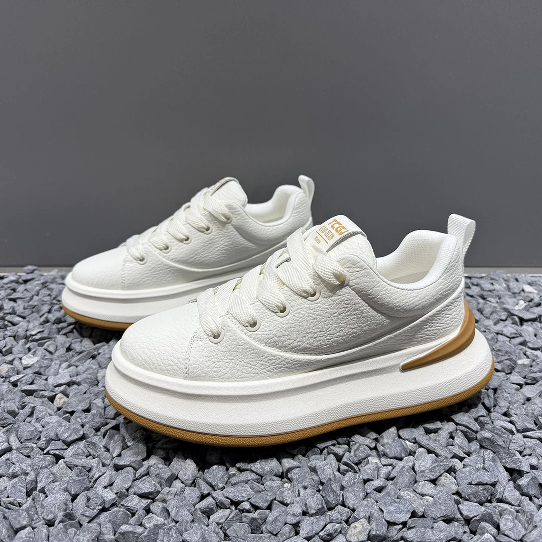 男鞋2025秋季新款增高休闲鞋百搭透气运动鞋时尚男款防滑青年鞋子