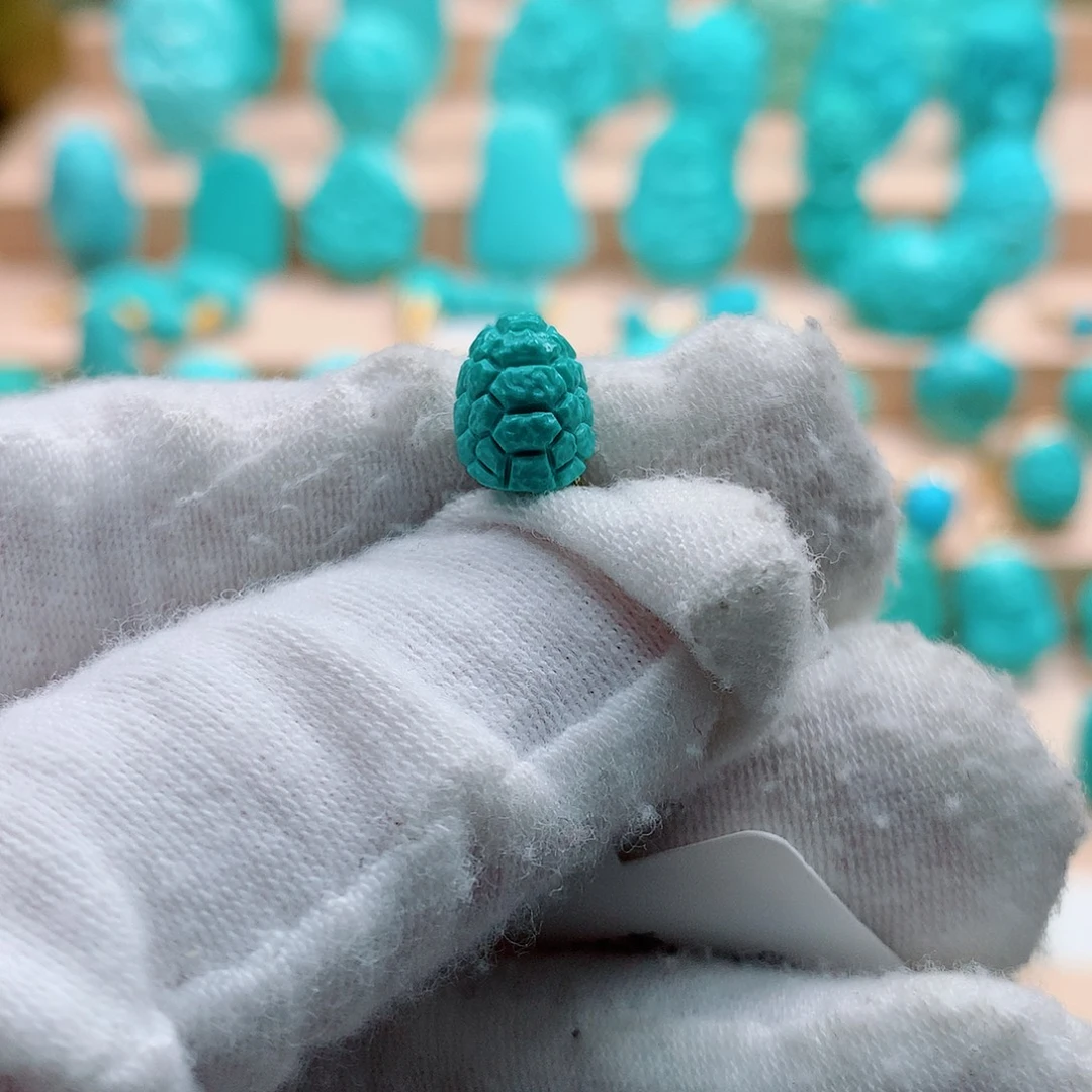 绿松石未镶嵌配饰