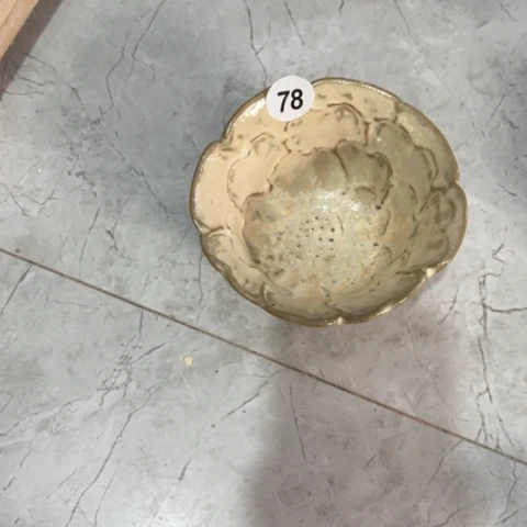 ****果碗手工手捏咖啡杯壶承