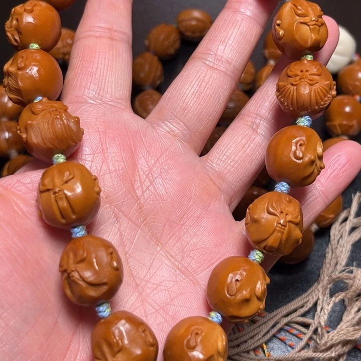 ****～手串/手链橄榄核脸谱