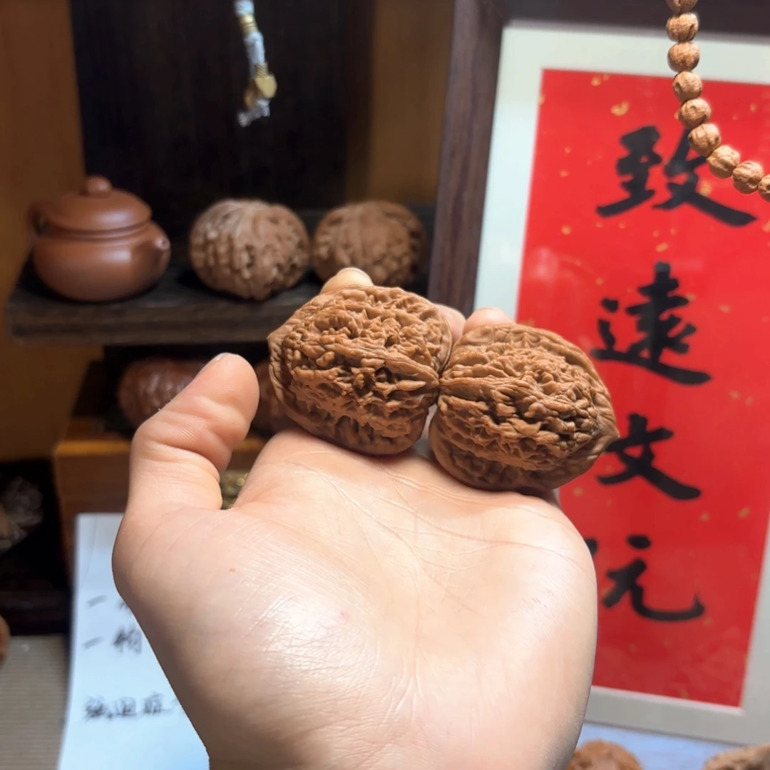 吊坠文玩核桃麦穗虎头核桃