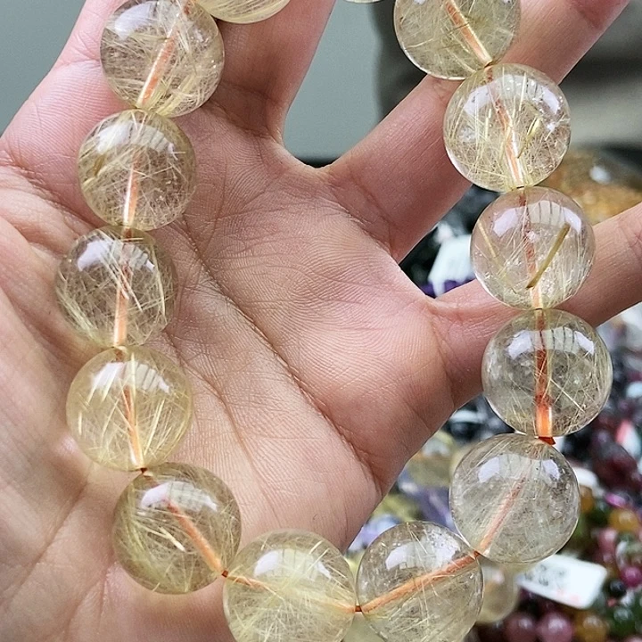 水晶手链未镶嵌手串