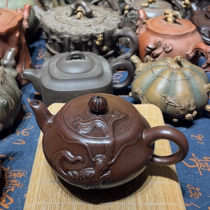 帅***哥茶壶紫砂紫砂。