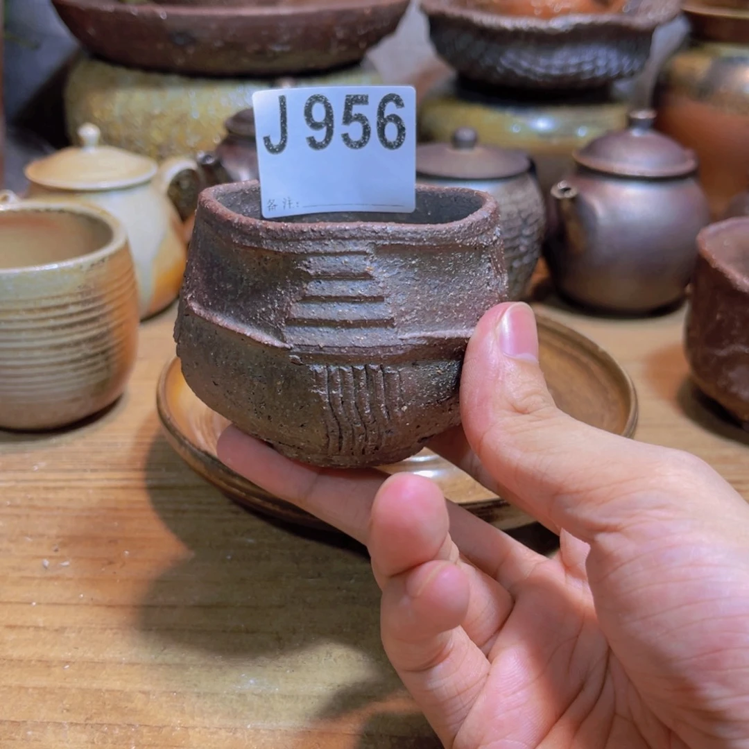 纯手工制作工艺（柴烧）裸烧纯手工制作柴烧956