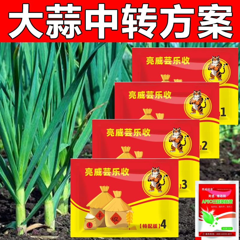 【玲姐专属】亮威芸乐收大蒜方案升级版套装喷雾型高产有机质助剂