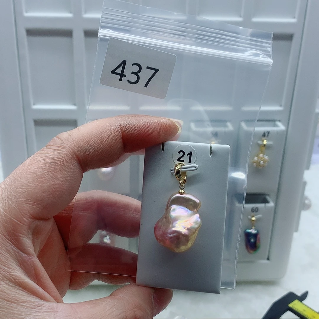 吊坠(不含链)合金淡水珍珠