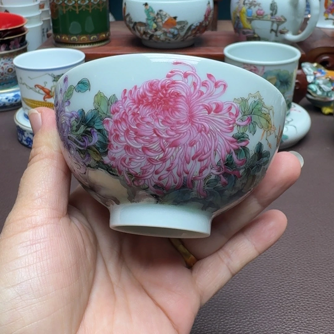 景德镇手工手绘展示