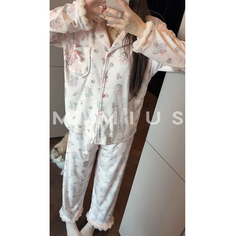 【mimius】P 加厚海岛绒卡通家居服套装 汉服 G12197