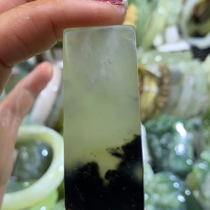 未镶嵌岫玉岫玉印章