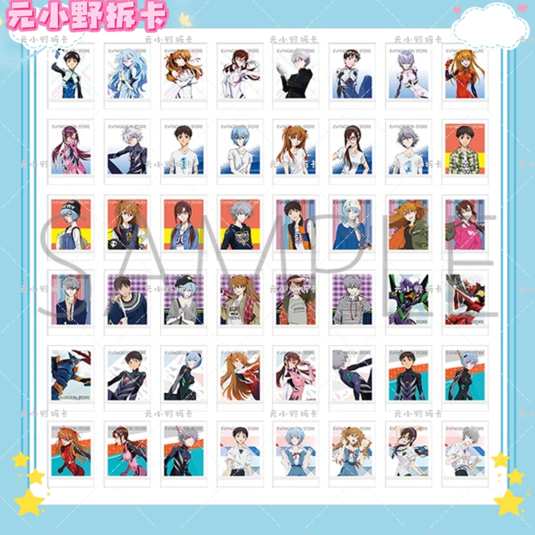 【EVA新世纪福音战士】周年拍立得 一包3张 日谷卡片盲盒直播间代拆