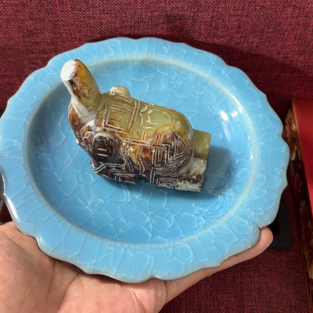生***威瓷片瓷摆件瓷盘瓷盆瓷片其他