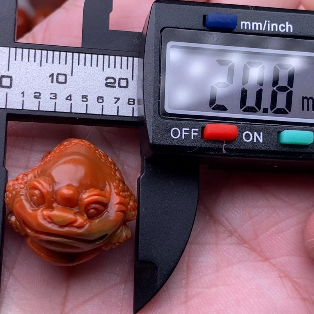南红玛瑙未镶嵌配饰微瑕