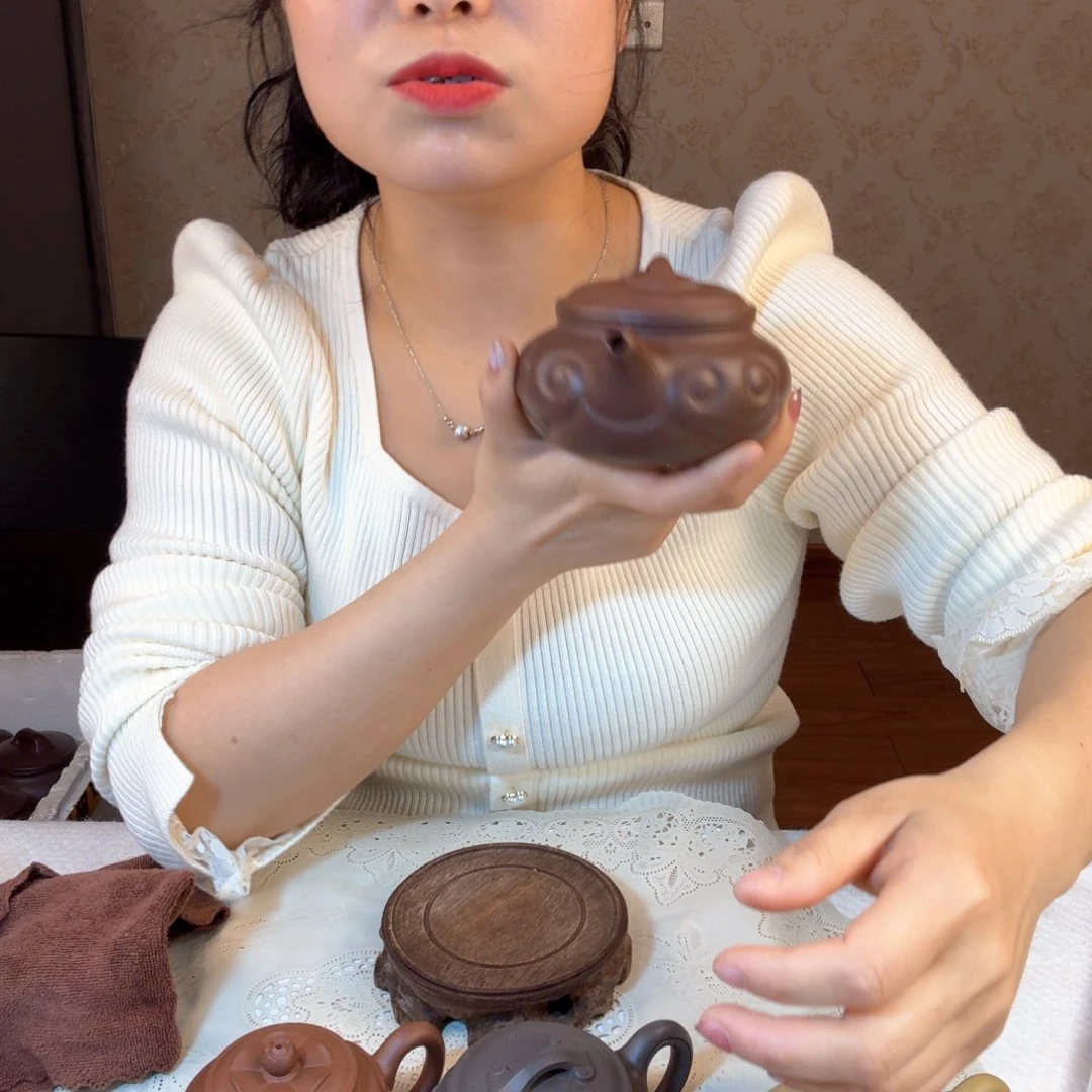 紫砂茶壶用****5精工制作原汁原味