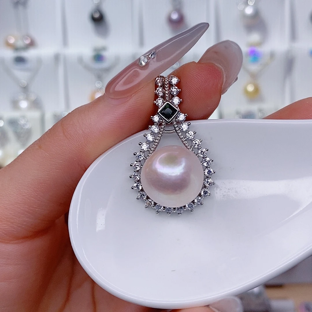 淡水珍珠吊坠(赠链)未镶嵌14➕