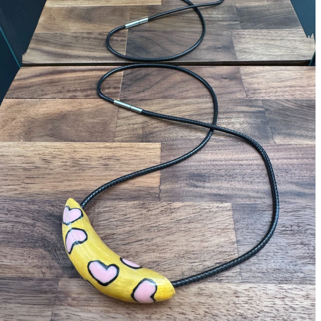 足金999 黄金手雕雕刻古法工艺粉色桃心豹纹编绳