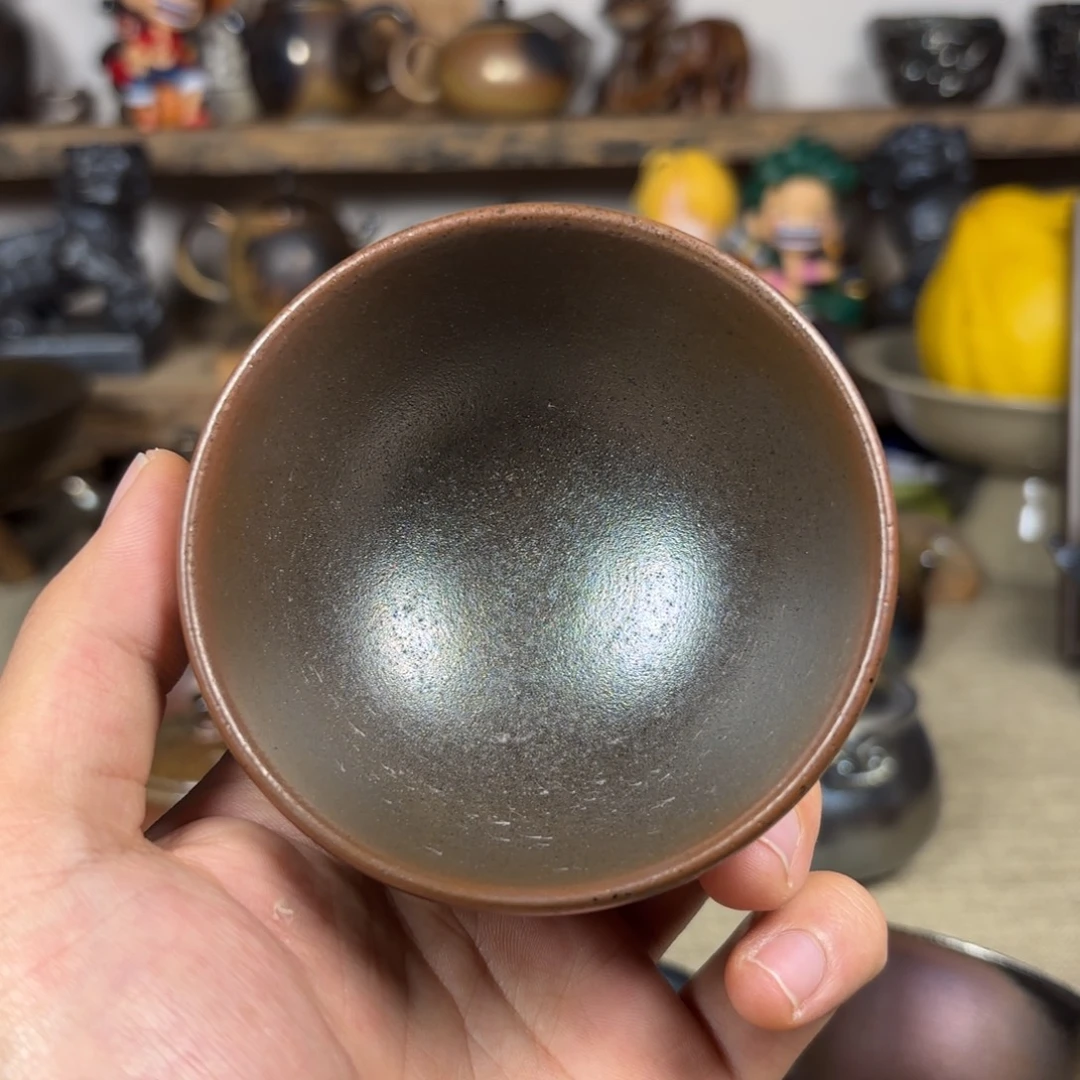 建水紫陶三木柴烧微瑕