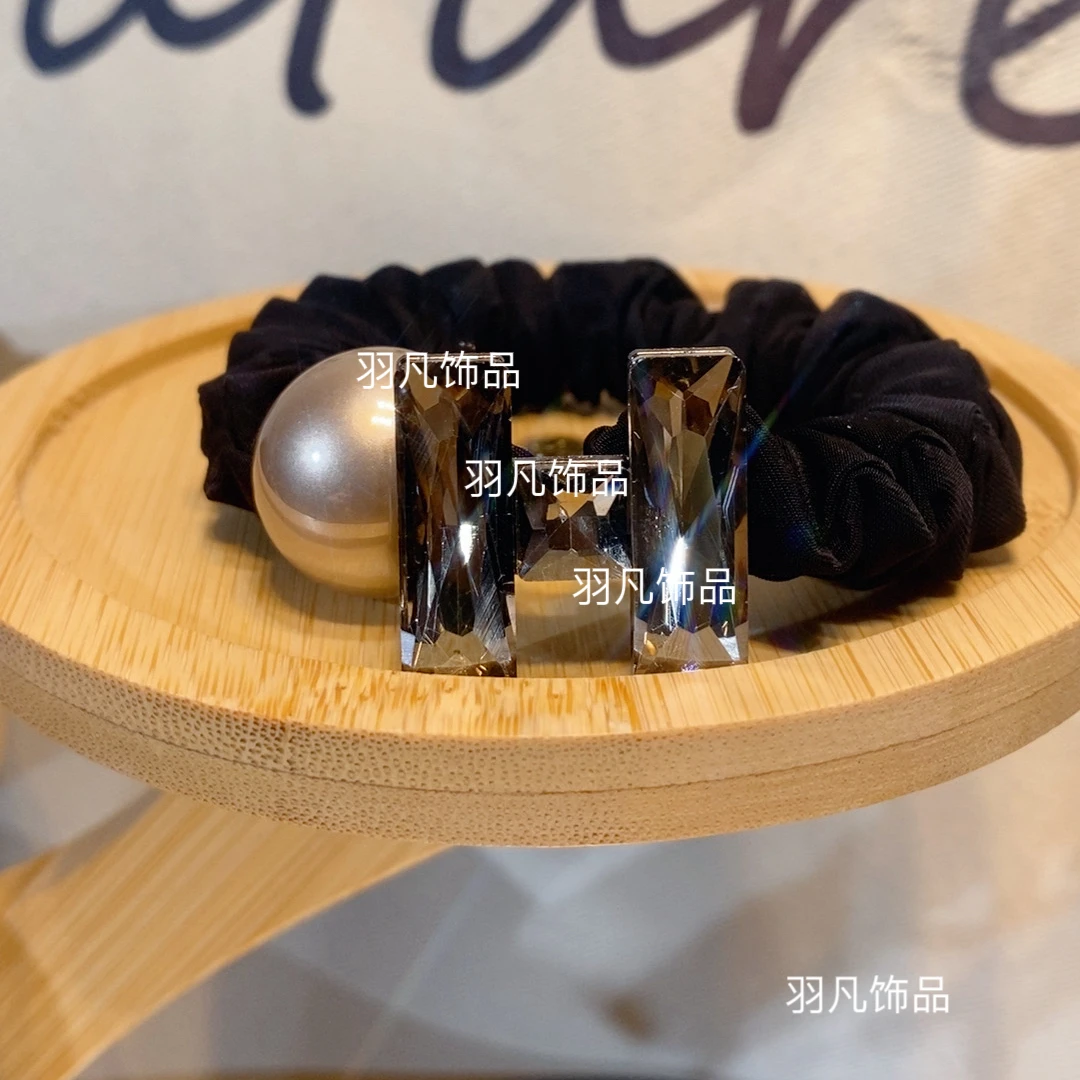 羽凡手工原创设计时尚发绳皮筋简约发圈日韩轻奢气质欧美风头绳