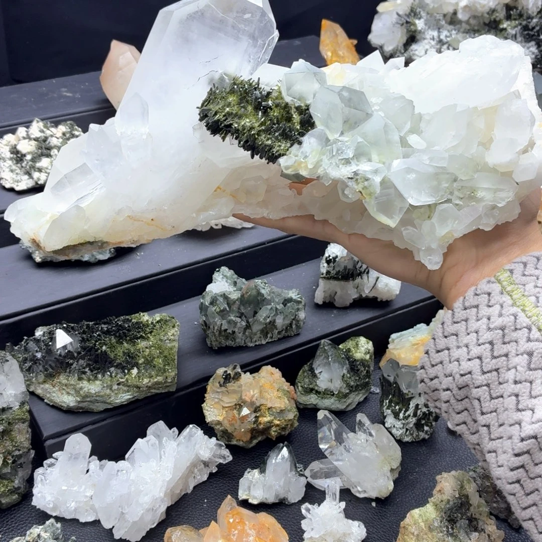 石材超美白水绿帘新王