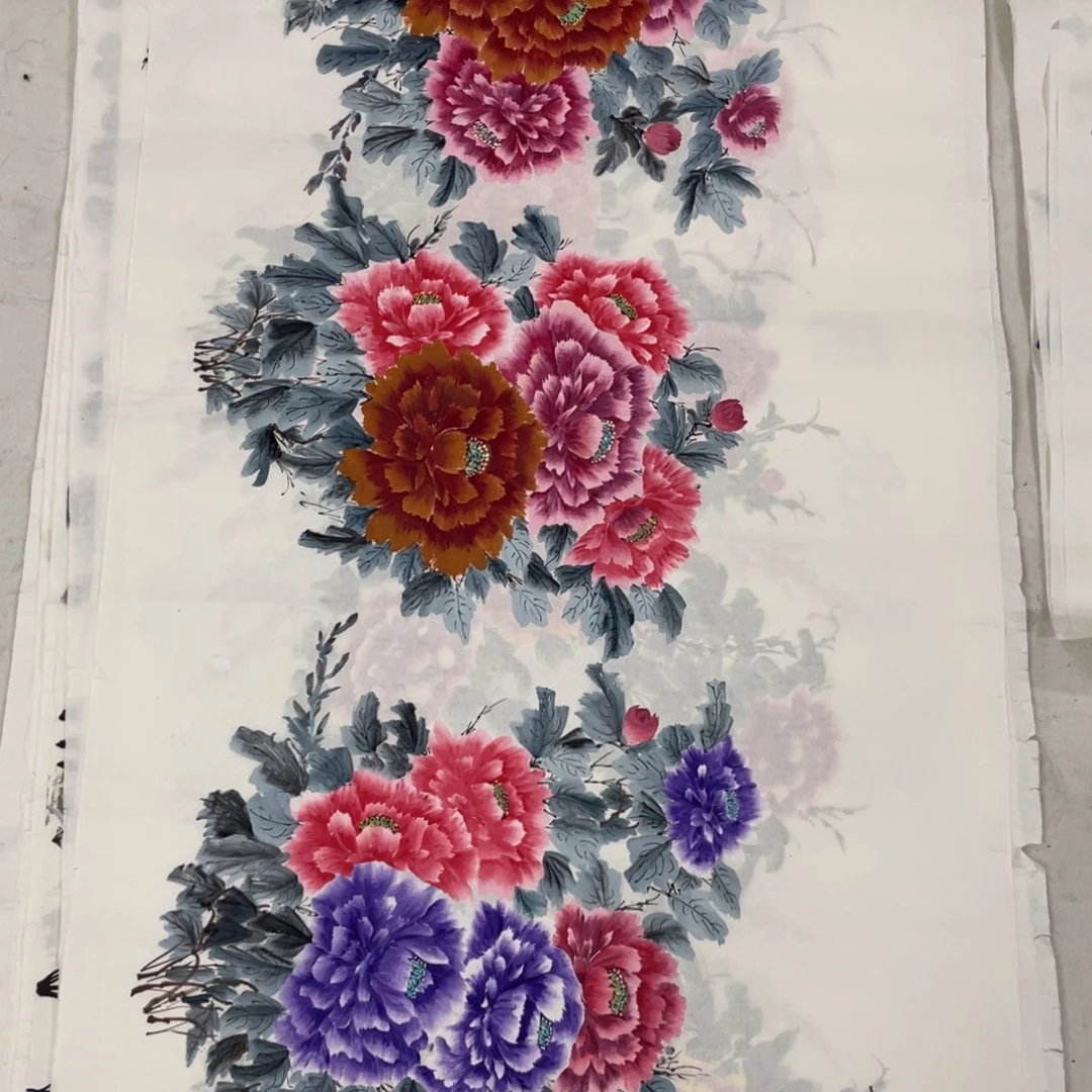 国画周芳莲老师绘画